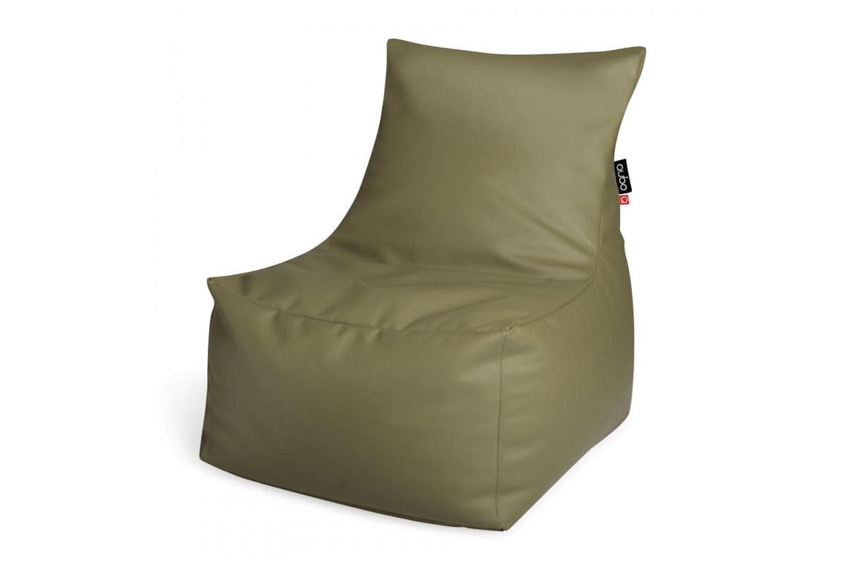 Qubo | Burma | Soft Fit Bean Bag | Kiwi