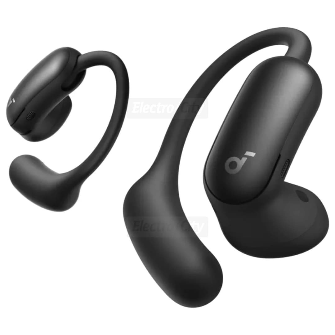 SoundCore AeroFit 2 Pro Open-Ear ANC Earbuds with MultiPoint | Black