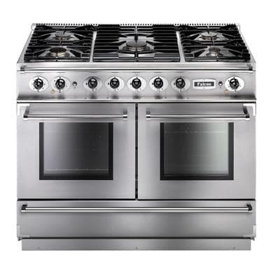Falcon Continental 110cm Dual Fuel Range Cooker - Stainless Steel