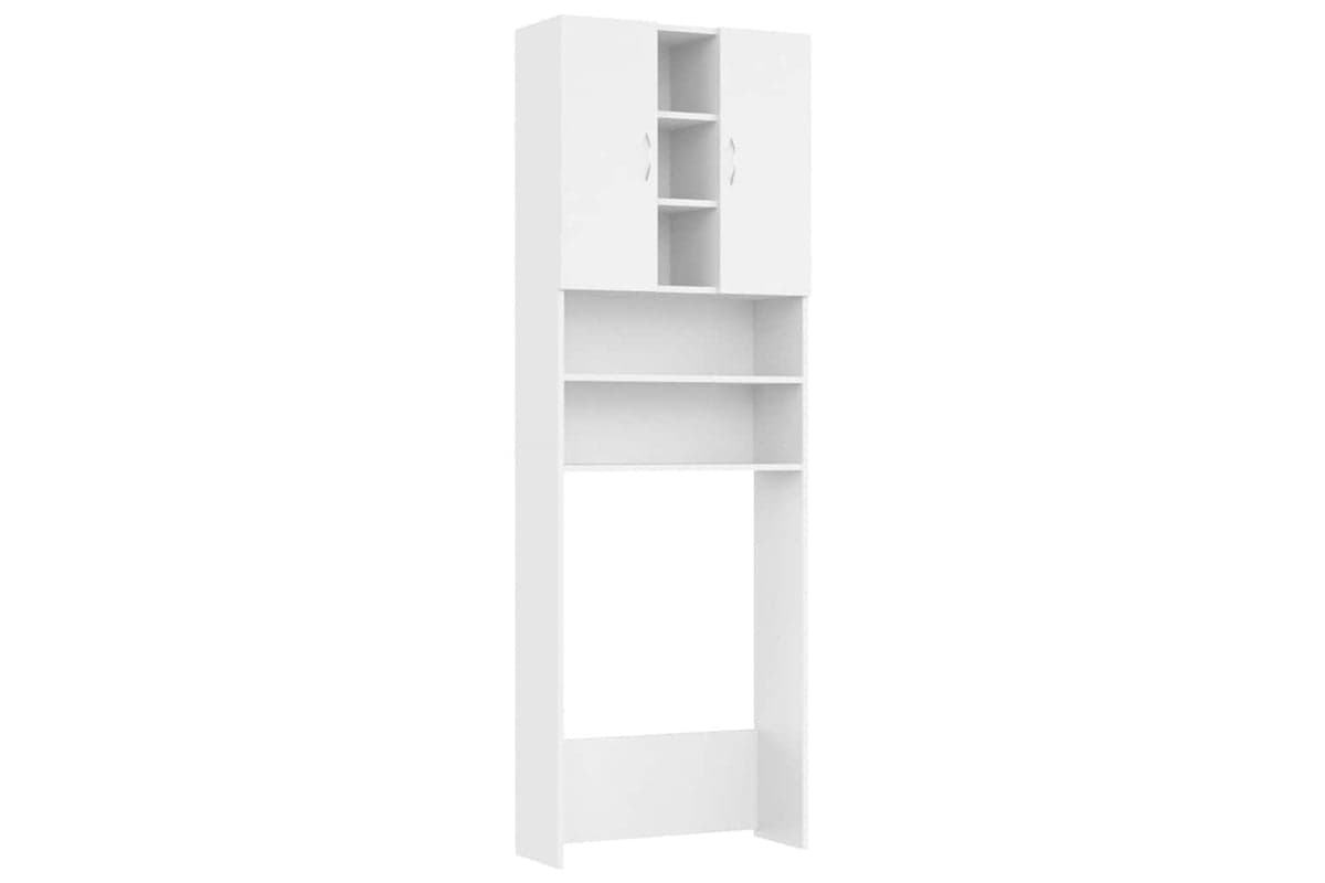 Vidaxl 808422 Washing Machine Cabinet White 64x25.5x190 Cm