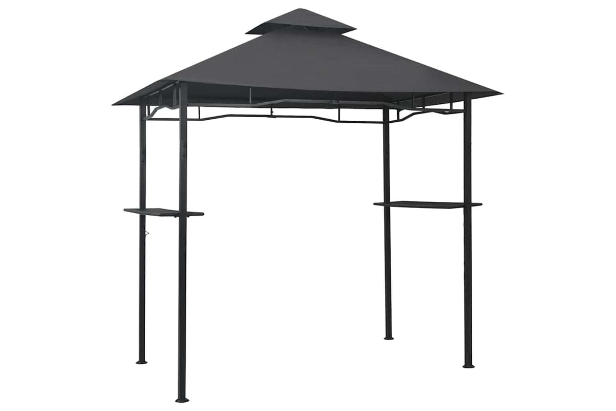 vidaXL 48602 Bbq Gazebo 240x150x255cm Anthracite Steel