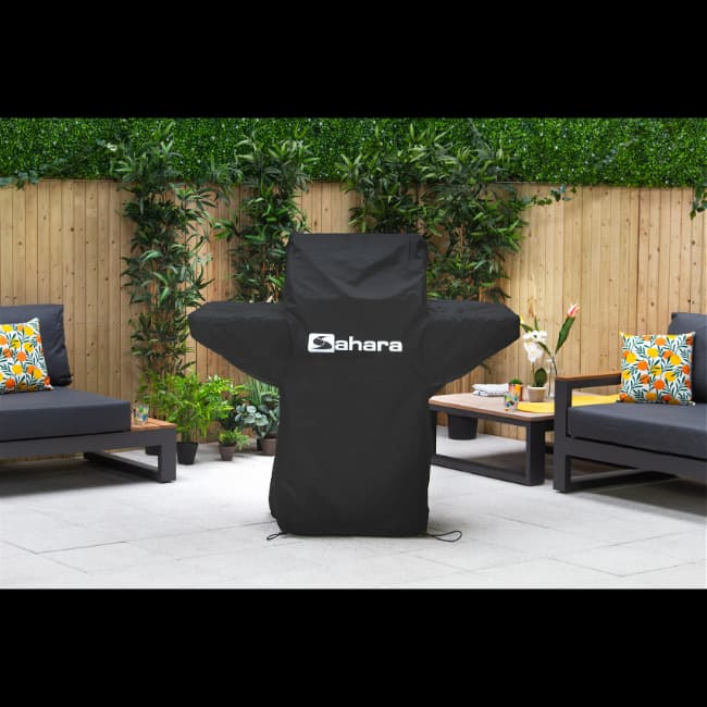 Sahara 4 Burner BBQ Cover for X450 & A450 - Black | C-4BCIR