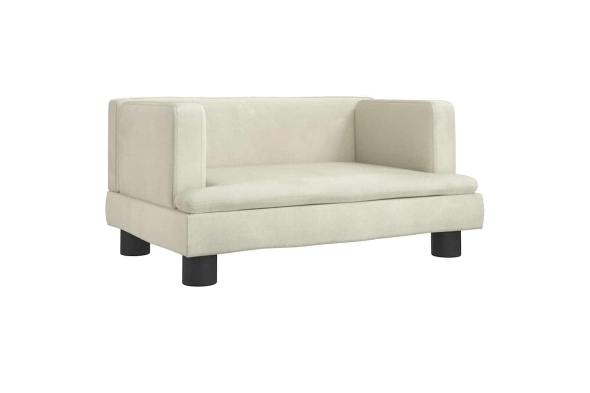 Vidaxl Dog Bed Cream 60x40x30 Cm Velvet