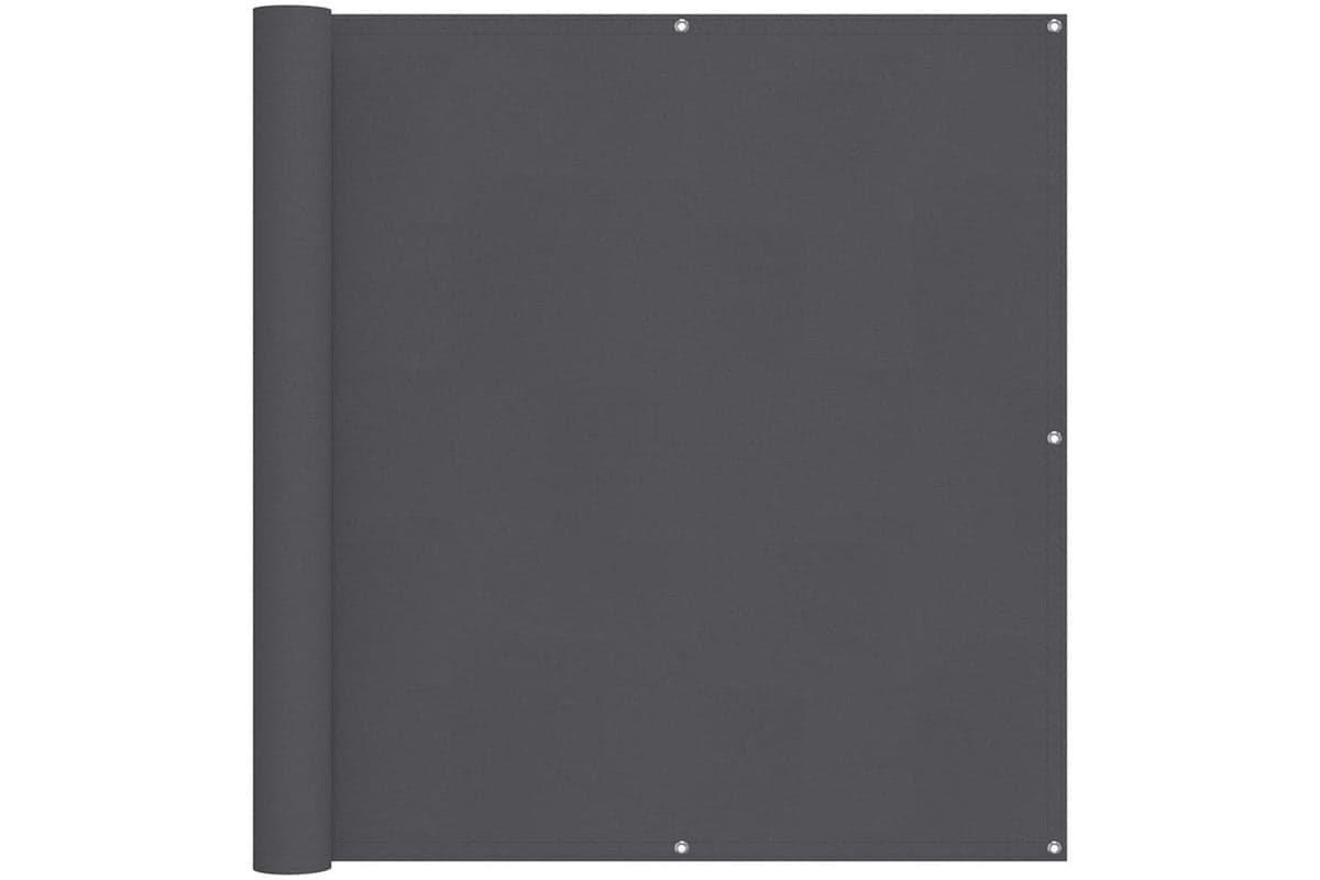 vidaXL 134874 Balcony Screen Anthracite 120x500cm Oxford Fabric