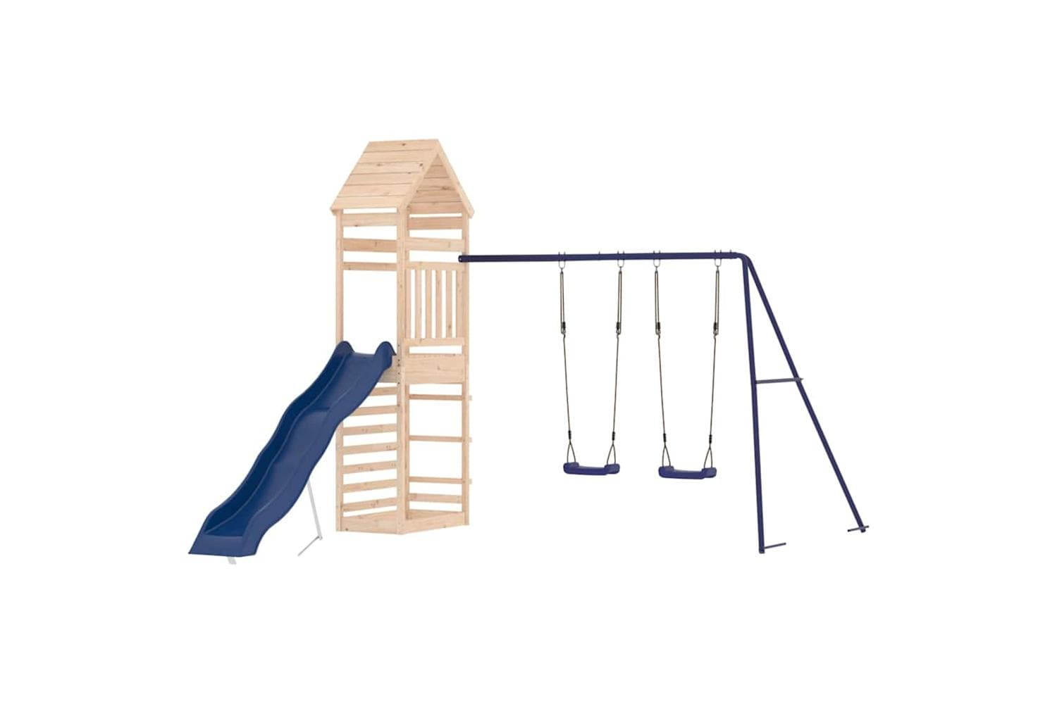 Vidaxl 3156931 Outdoor Playset Solid Wood Pine
