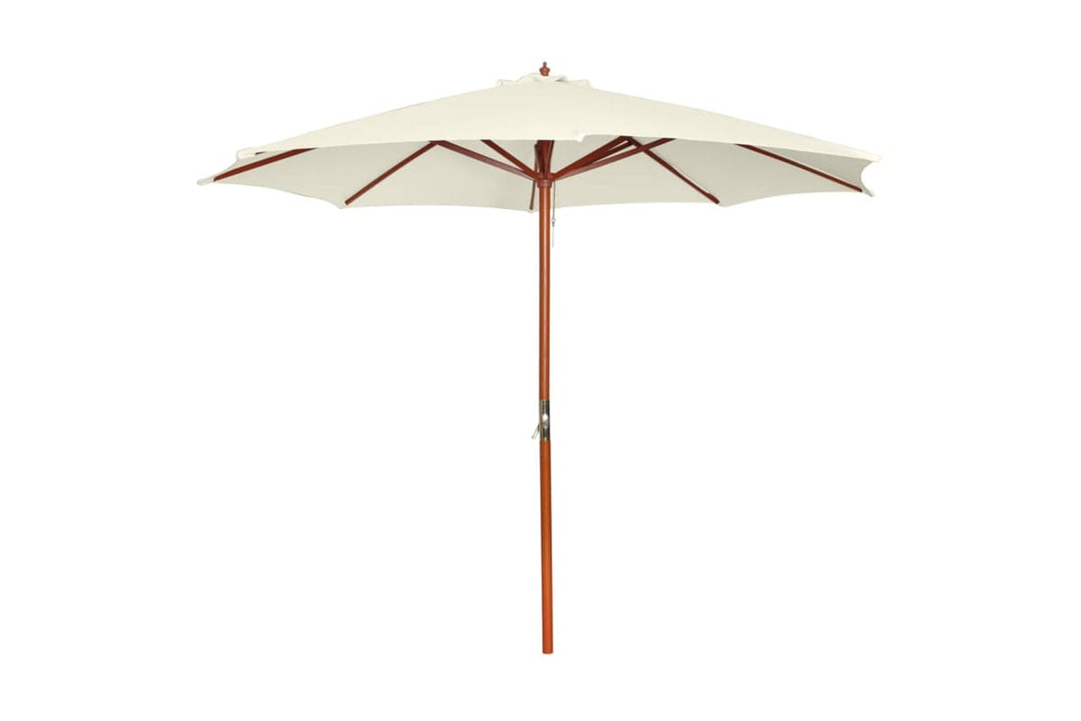 vidaXL 40437 Parasol 300x258cm Sand White