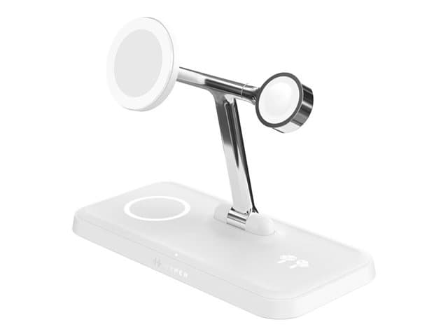 HYPER - Targus HyperJuice Next wireless charging stand - 4-in-1 - + AC power adapter - 15 Watt