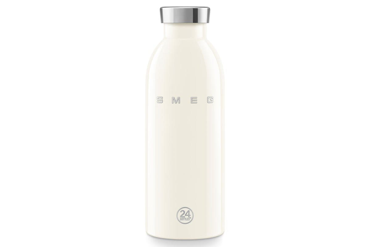 Smeg 50's Style Aesthetic 500ml Clima Water Bottle | WBF01CR | Cream