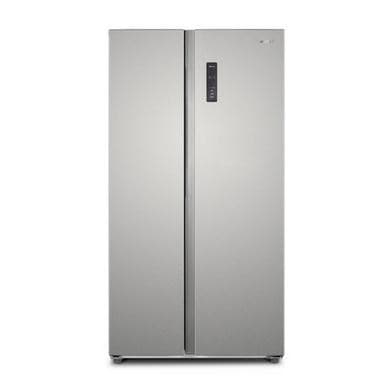 electriQ 525 Litre Side-by-Side American Fridge Freezer - Stainless steel