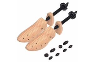 Vidaxl 30170 Shoe Trees Size 36-40 Solid Pine Wood
