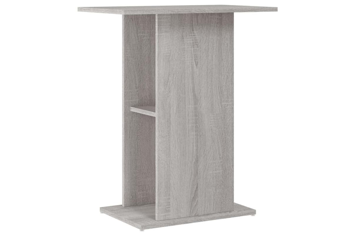 Vidaxl Aquarium Stand Grey Sonoma 605x36x725 Cm Engineered Wood