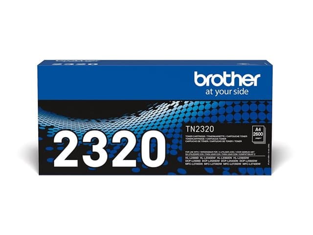 BROTHER - TN2320 - black - original - toner cartridge
