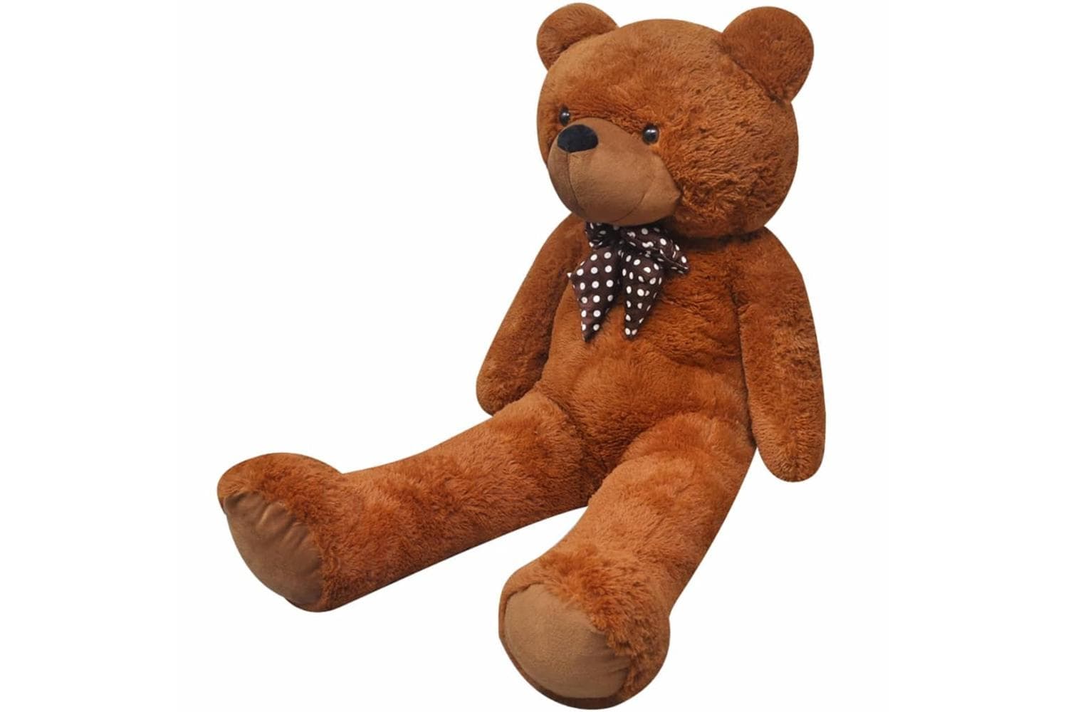 vidaXL 80145 Teddy Bear Cuddly Toy Plush Brown 170cm