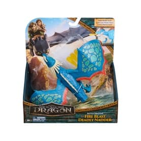 Battle Dragons Fire Blast Deadly Nadder Action Figure 25cm