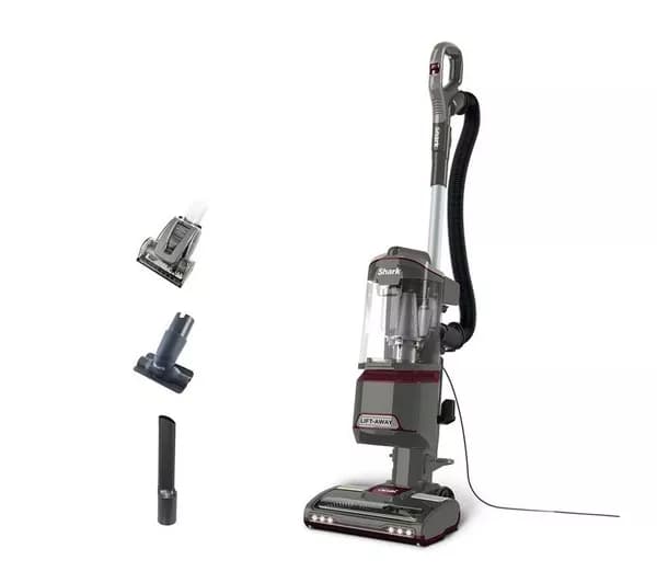 SHARK Classic Pet Lift-Away NV603UKT Upright Bagless Vacuum Cleaner – Java and Red Plum