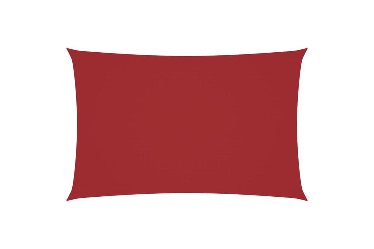 Vidaxl 135643 Sunshade Sail Oxford Fabric Rectangular 2x4.5 M Red