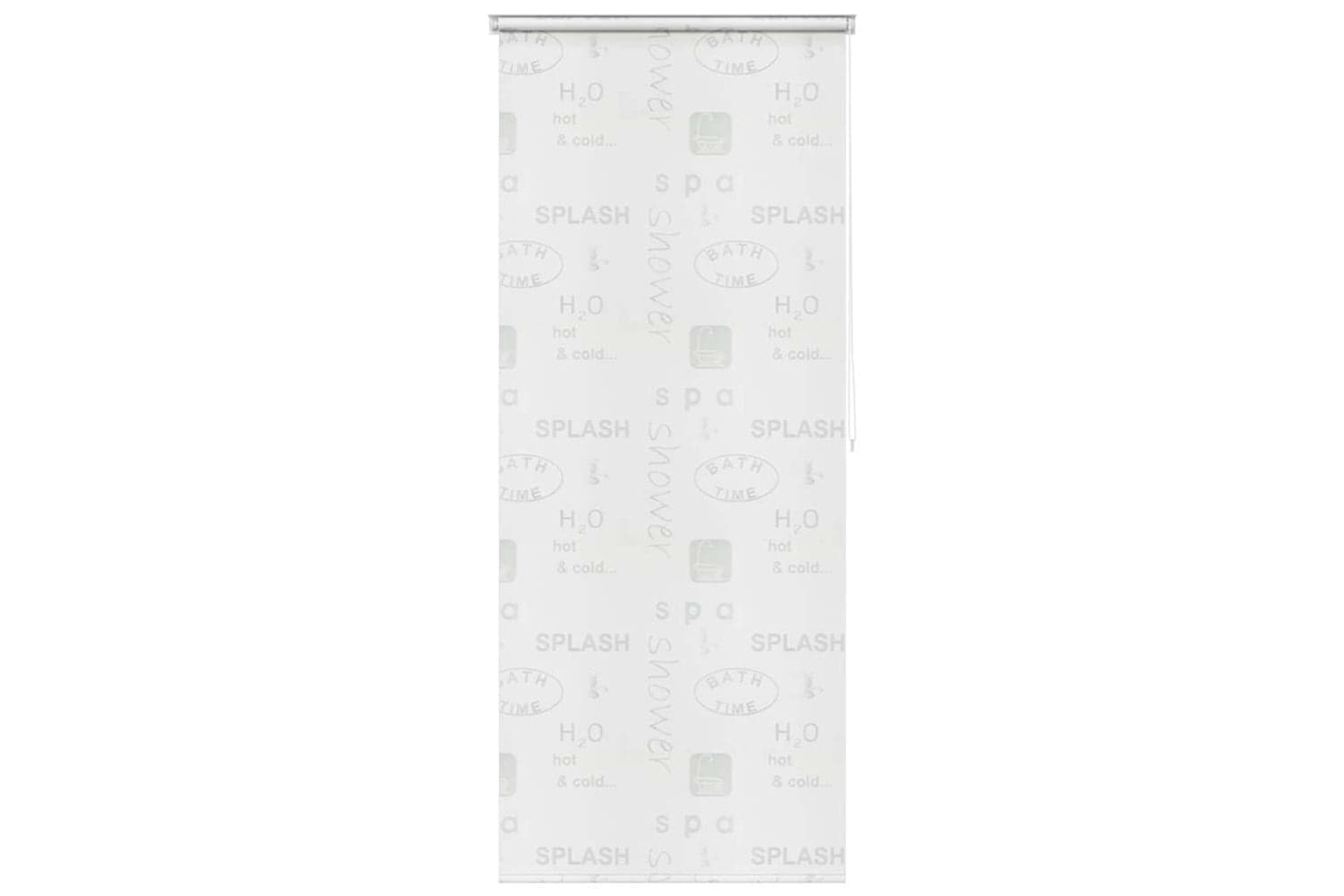 Vidaxl Shower Roller Blind 80x240 Cm Splash