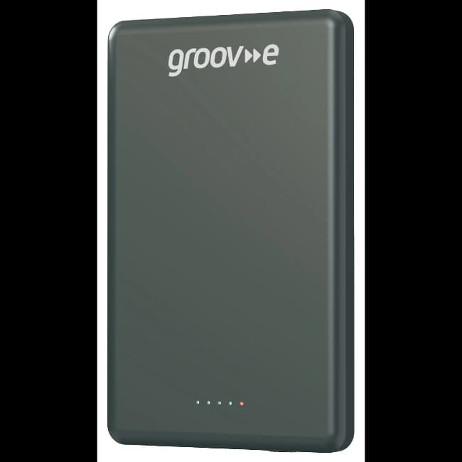 Groove Slimline Magnetic Power Bank | 5000mah | GVCH5000MSR