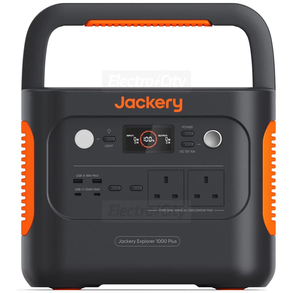 Jackery Explorer 1000 Plus Portable 1264Wh Power Station