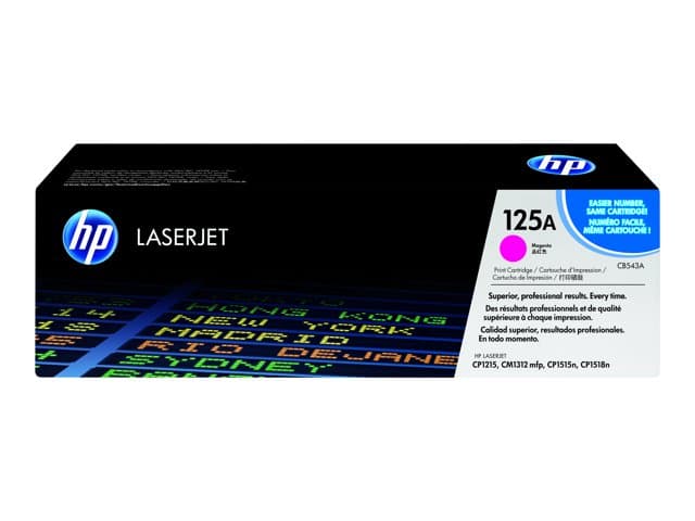 HP - 125A - magenta - original - LaserJet - toner cartridge (CB543A)