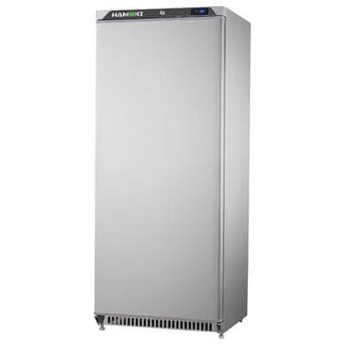 Refurbished Hamoki HA-F600SS Single Door Stainless Steel Upright Freezer 600ltr Gross Capacity