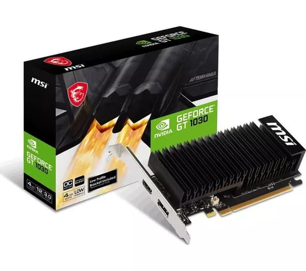 MSI GeForce GT 1030 4 GB Graphics Card