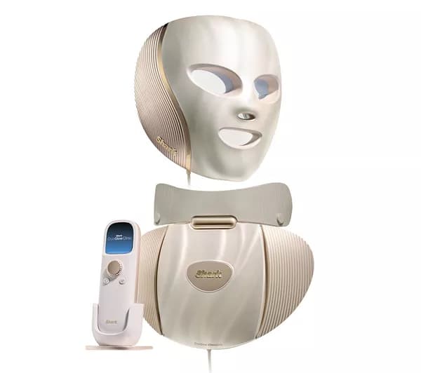 SHARK FW575UKGD1 CryoGlow Clinic LED Face + Body System - White Gold