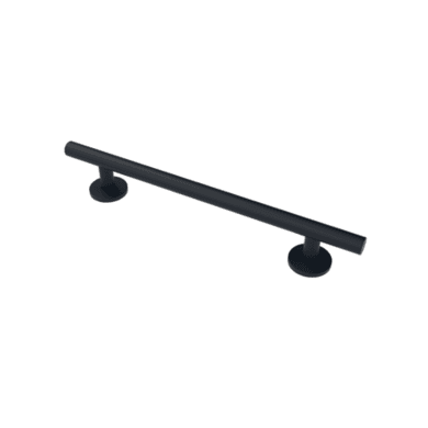 Black Straight Grab Rail 620 x 32mm - Nymas