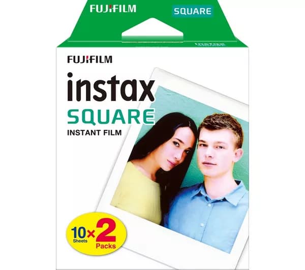 INSTAX SQUARE film Twin Pack - 20 shot