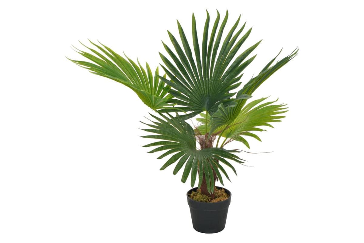 Artificial Plant Palm With Pot Green 70 Cm