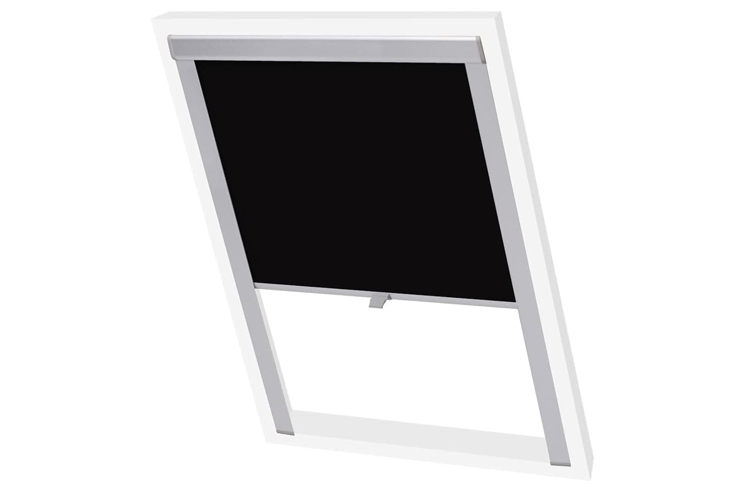 Vidaxl Blackout Roller Blind Black Ck04