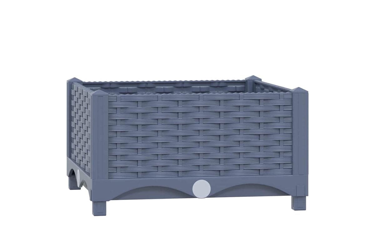 vidaXL Raised Bed 40x40x23cm Polypropylene