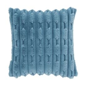 BIANCA Carved Faux Fur Cushion
