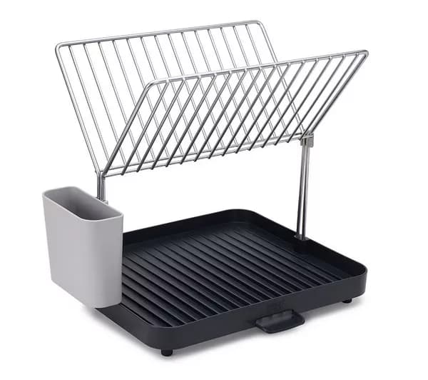 JOSEPH JOSEPH Y-rack 2-tier Dish Drainer - Grey