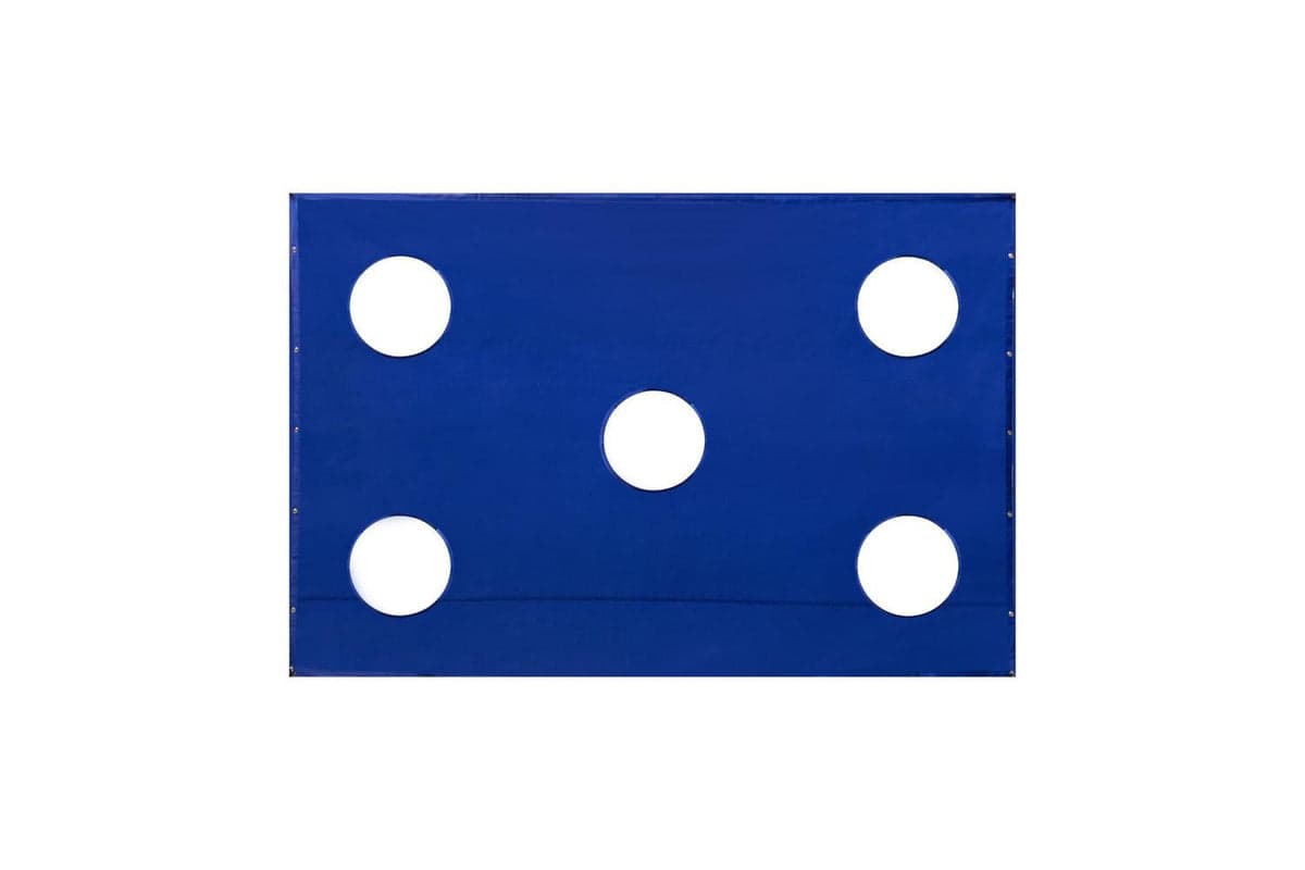 Monstershop 12 x 6ft Football Goal Target Sheet | Blue