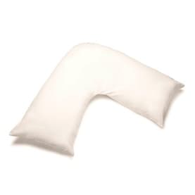 200TC Percale V-Shaped Pillowcase Ivory