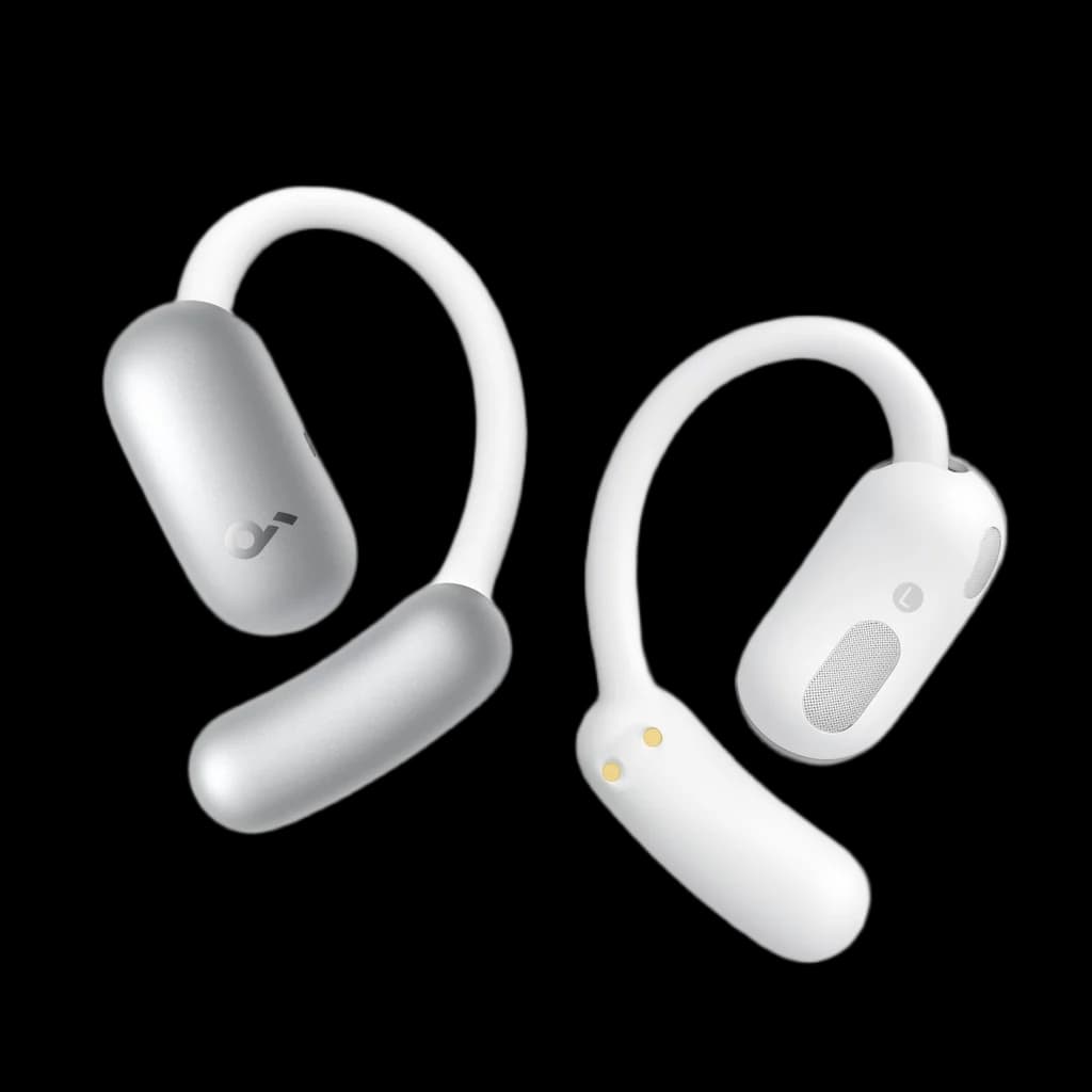 Soundcore AeroFit 2 Open-Ear Wireless Bluetooth Earbuds - Champagne Mist | A3874G21
