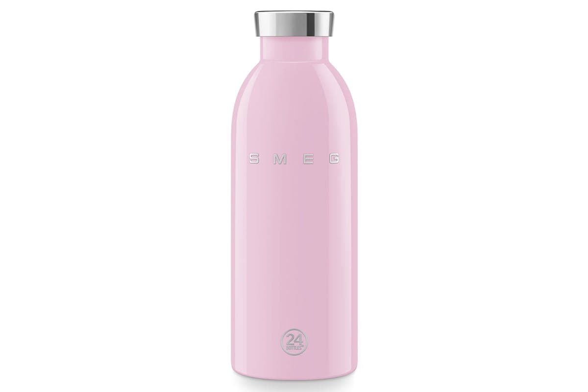 Smeg 50's Style Aesthetic 500ml Clima Water Bottle | WBF01PK | Pink