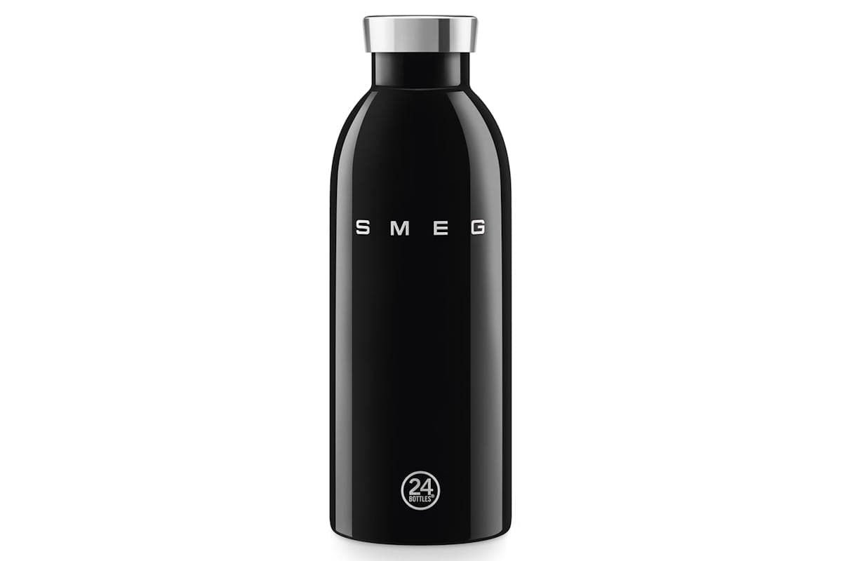 Smeg 50's Style Aesthetic 500ml Clima Water Bottle | WBF01BL | Black