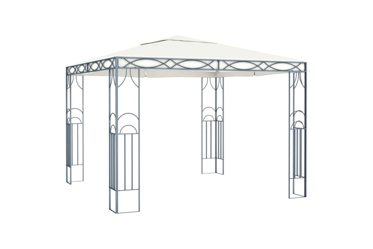 vidaXL 48046 Gazebo 300x300cm Cream