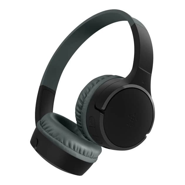 Belkin SoundForm Mini Wireless On-Ear Headphones for Kids Black | AUD002btBKV3