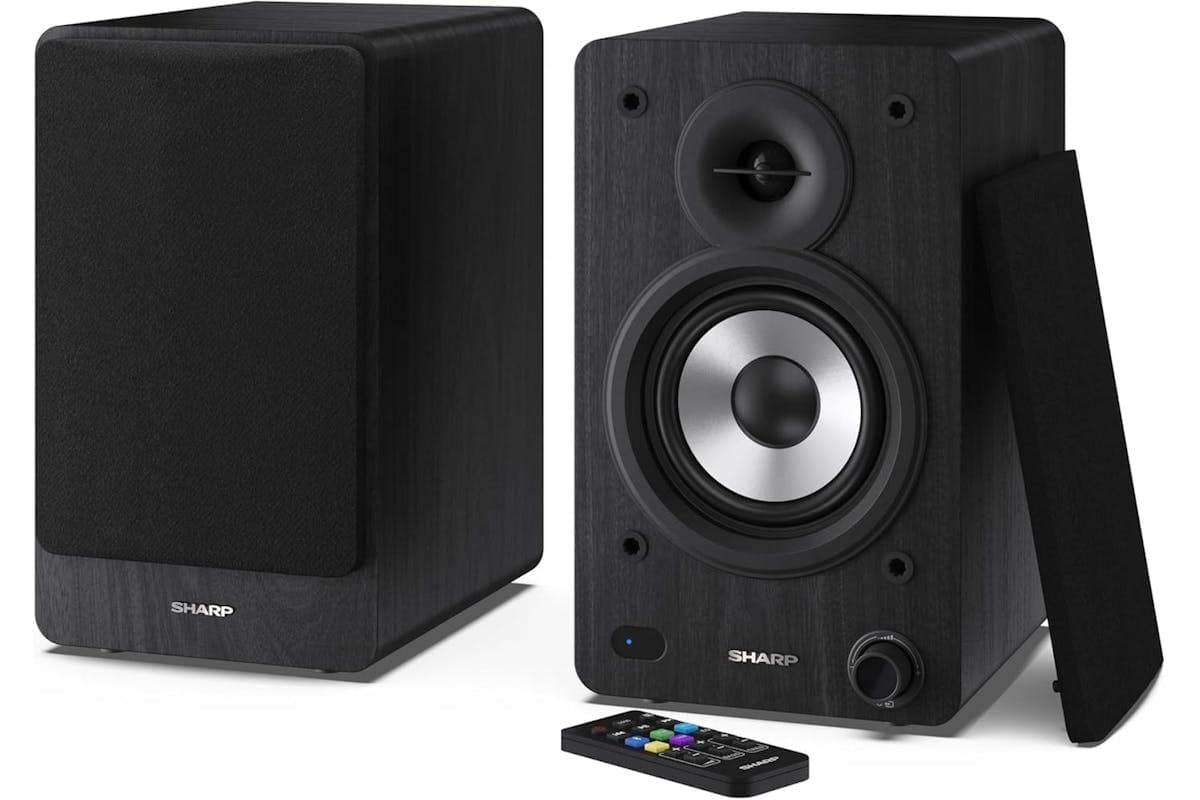 Sharp | Bookshelf Speakers | Black | SCP-SS30B