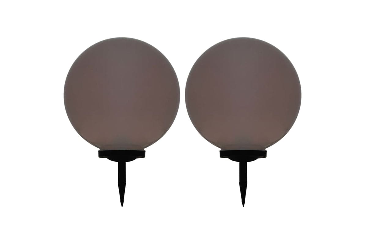 vidaXL 277129 Outdoor Solar Lamps 2 Pcs Led Spherical 50cm Rgb