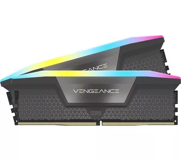 CORSAIR Vengeance 64 GB RGB DDR5 6000 MHz PC RAM - 32 GB x 2