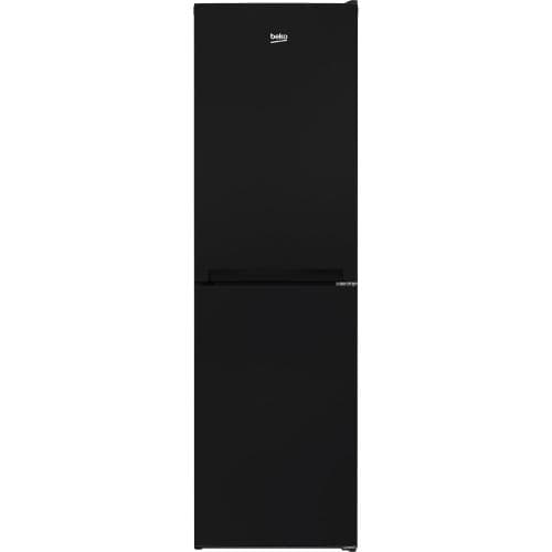 BEKO 167/119 LITRE 183 X 54CM MANUAL DEFROST FRIDGE FREEZER - BLACK