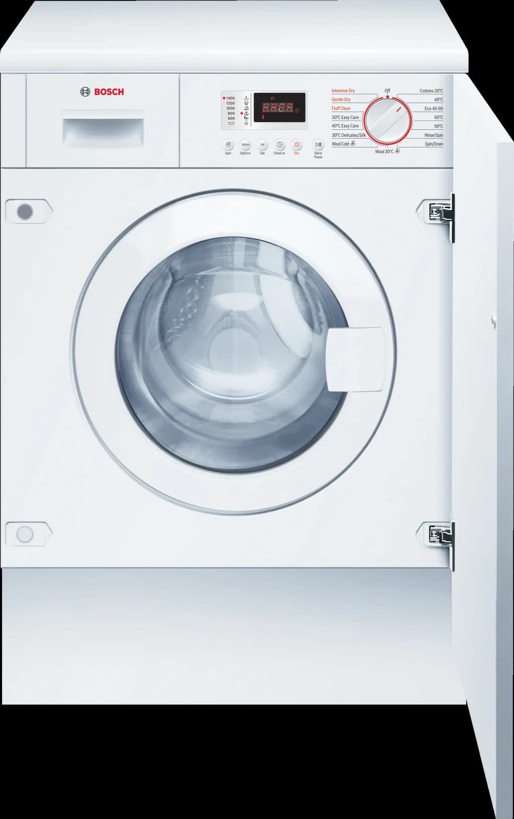 Bosch Series 4 7KG/4KG 1400RPM Built-In Washer Dryer - White | WKD28352GB