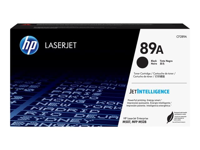HP - 89A - black - original - LaserJet - toner cartridge (CF289A)