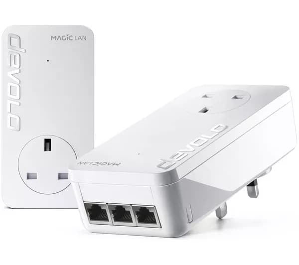 DEVOLO Magic 2 LAN Triple Starter Kit - Twin Pack