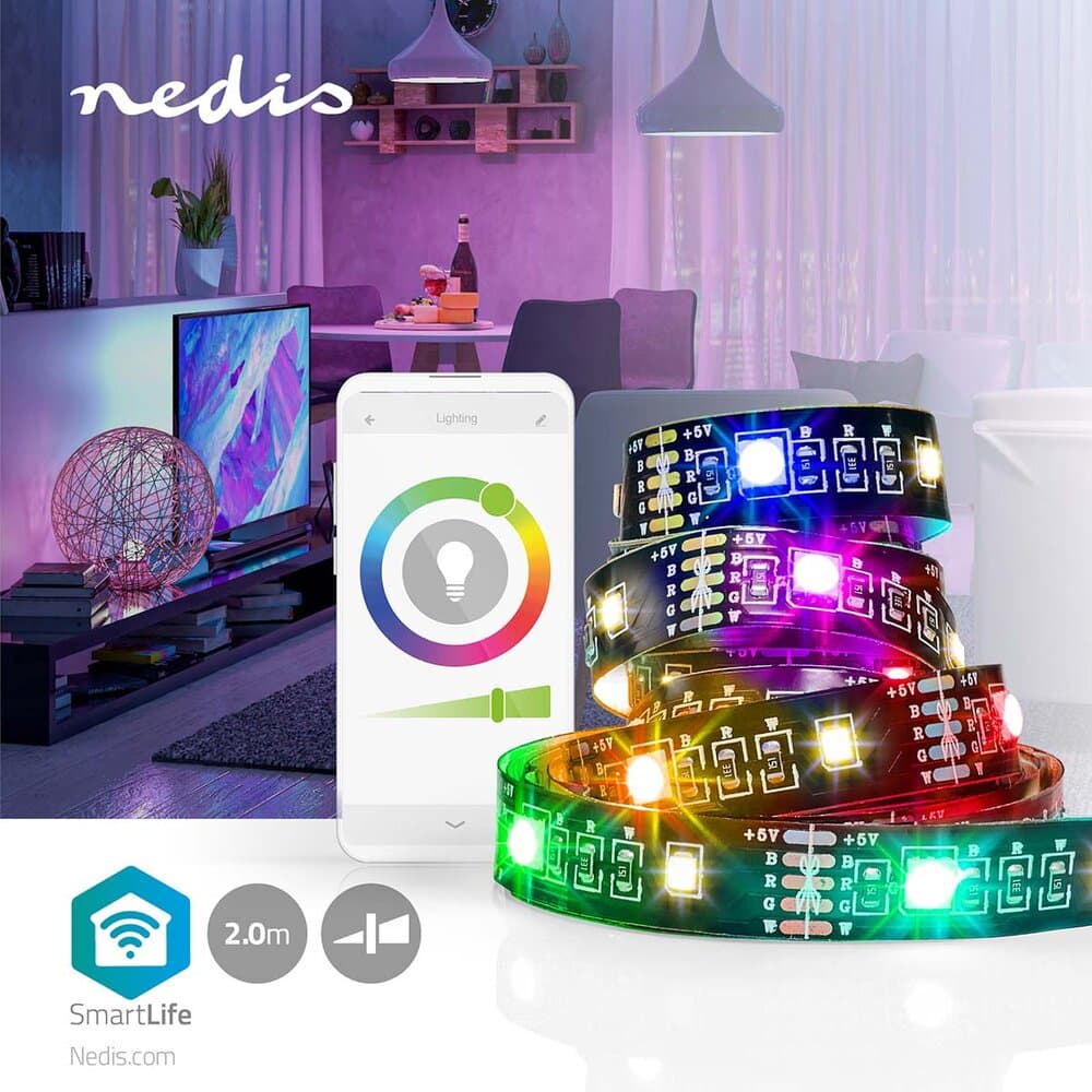 NEDIS FULL COLOUR LED STRIP LIGHT