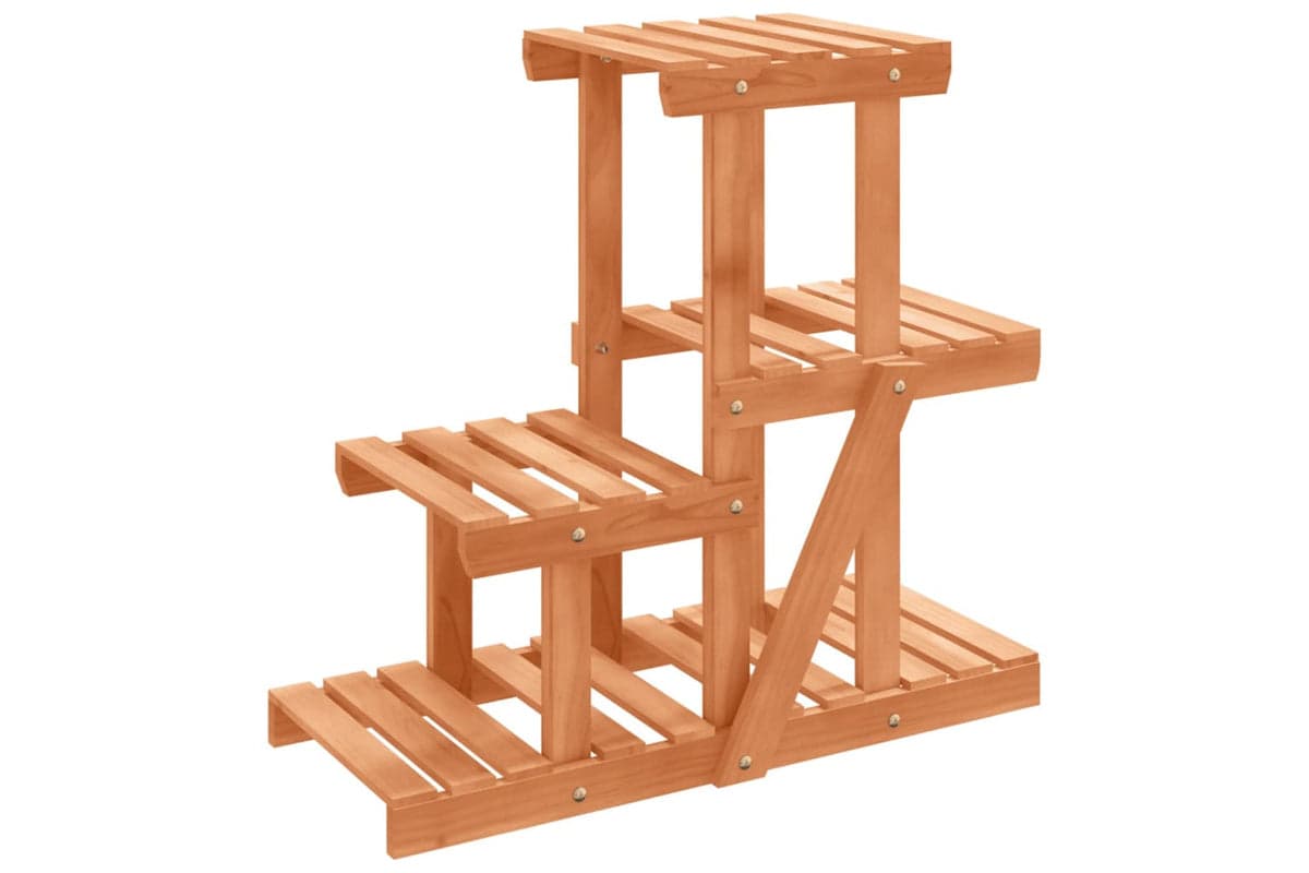 vidaXL 362870 Flower Stand 58x25x51cm Solid Wood Fir